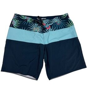 Billabong Platinum X Tribong Mens Board Swim Surf Shorts Navy Medium